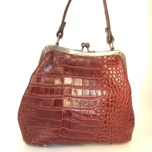 Patricia Nash Leather Satchel Bag!